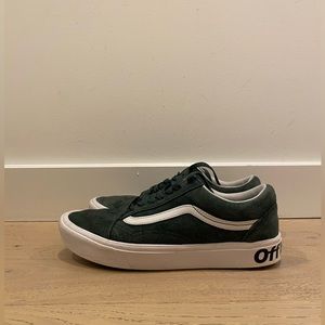VANS - Off The Wall - Hunter Green - M 8.5